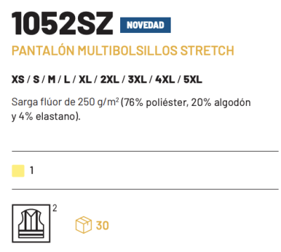 Pantalón stretch con bandas segmentadas