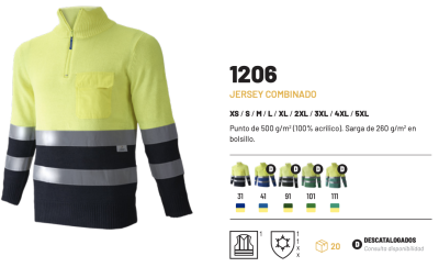 Jersey combinado