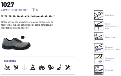 Zapato de serraje