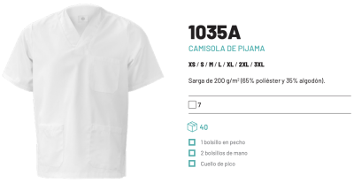 Chaqueta pijama