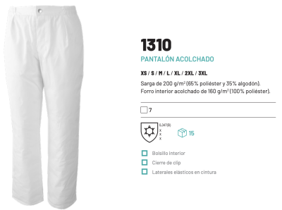Pantalón acolchado (mod. Skadi)