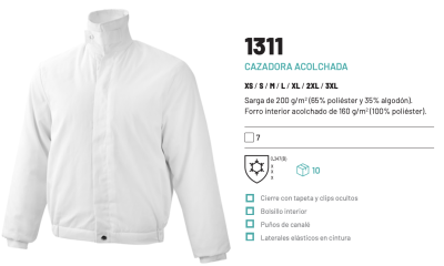 Cazadora acolchada (mod. Skadi)
