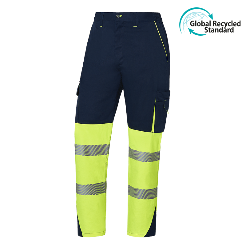 Pantalón multibolsillos reciclado segmentado
